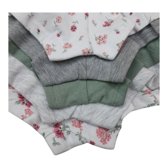 Laura Ashley Womens 5-Pack Panties Boyshorts Medium Tag Free Cotton - Picture 3 of 13